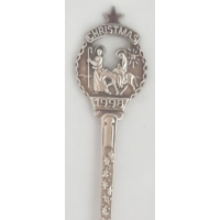 Verzilverde theelepel, Christmas 1998